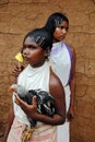 Dongria Kondh tribeÃ¢â¬â¢s Women in Orissa-India Royalty Free Stock Photo